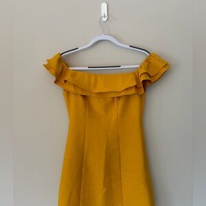 Yellow Mini Dress | Topshop